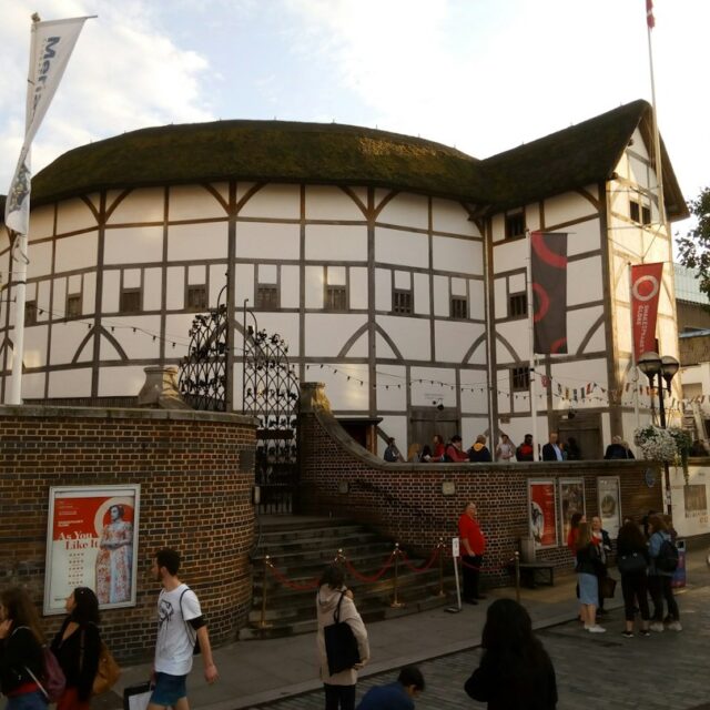 Shakespeare's Globe theatre on Bankside, London