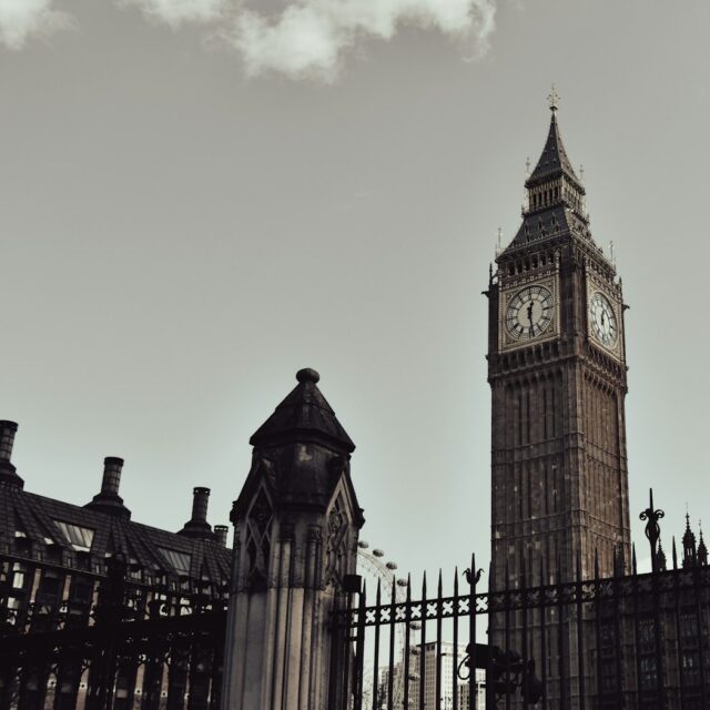 Big Ben and the Palace of Westminster, London